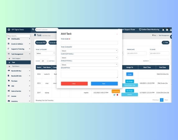 Task Management